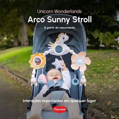 Arco Para Carrinho Tiny Love Sunny Stroll Unicorn Wonderlands - Diversão com propósito em qualquer lugar