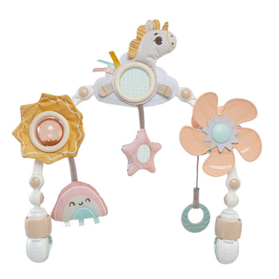 Arco Para Carrinho Tiny Love Sunny Stroll Unicorn Wonderlands - 6 atividades que estimulam diferentes sentidos